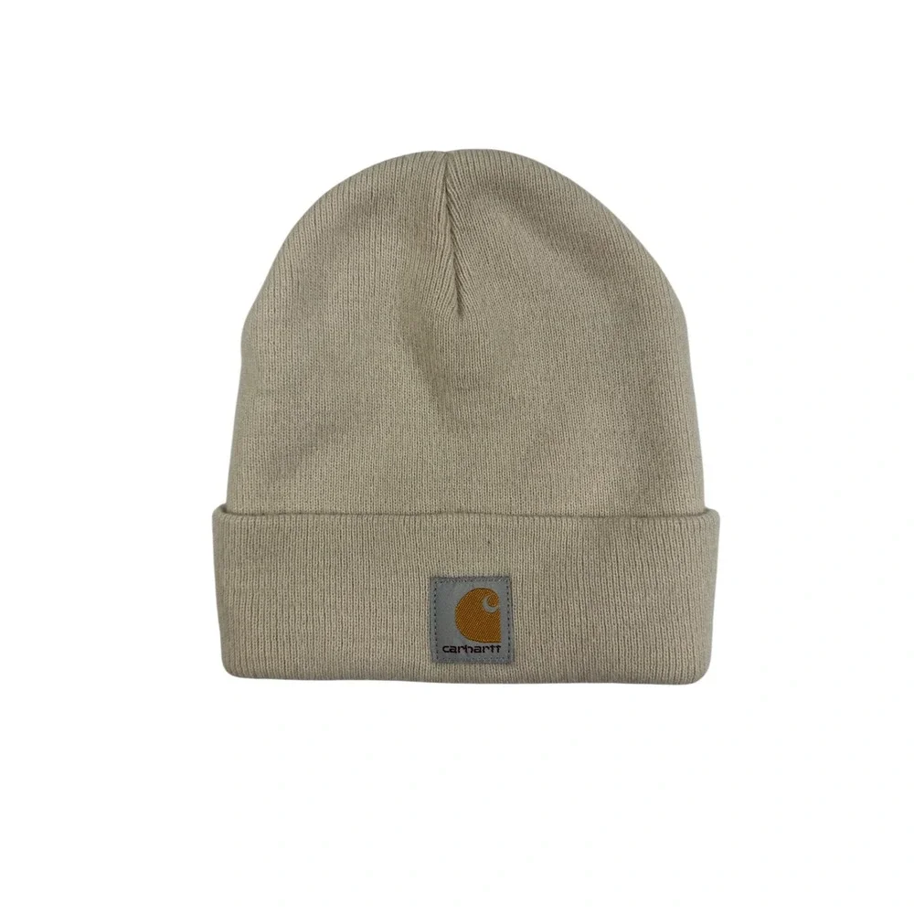 Carhartt Kids Acrylic‎ Watch Hat Beanie Beige Tan AH8994 One Size Fits Most